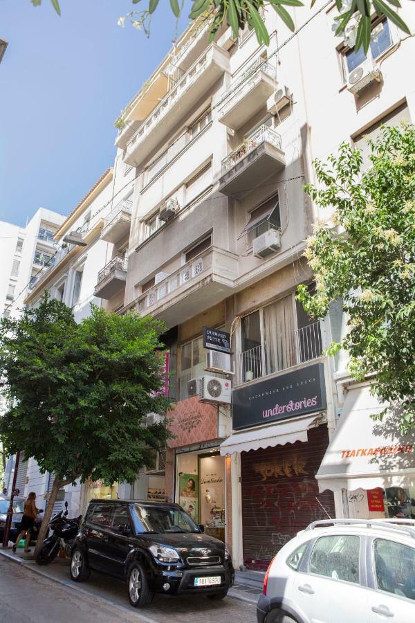 Athens Center Spacious Luxury Apartment Atenas Exterior foto