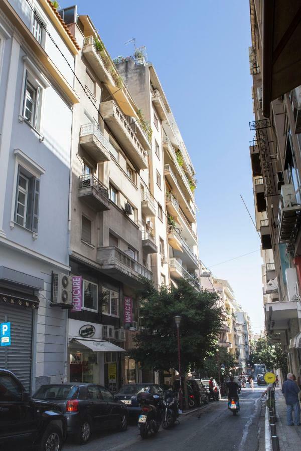 Athens Center Spacious Luxury Apartment Atenas Exterior foto